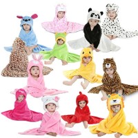 25 Styles Animal Shape Baby Hooded Bathrobe Cute Baby Bath Towel Baby Bath Towel Fashion Newborn Blankets Kids Towel With Hood